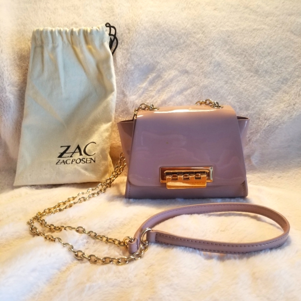 Zac Posen Eartha Mini Patent Leather Bag / Purse